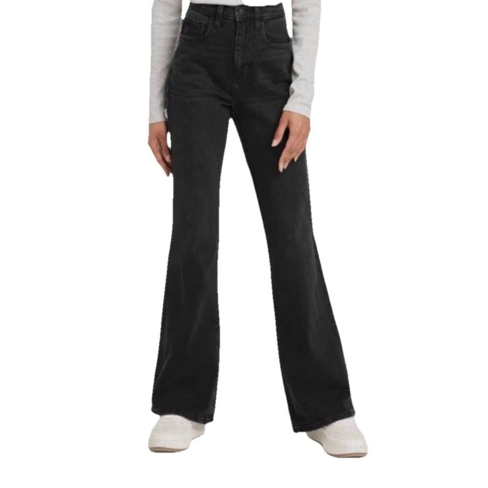Universal Thread Women's High Rise Flare Jeans Size 12 Black